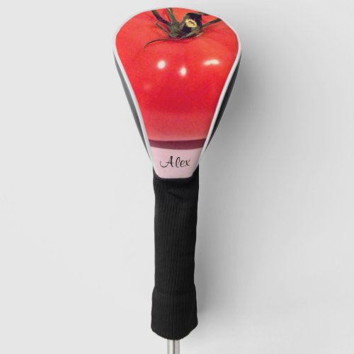 Tomato Red Delicious Name 4Alex Golf Head Cover