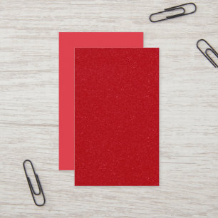 Tomato-Red Duo Business Card, Matte – Customizable Card