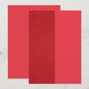 Tomato Red Duo Flat Card – Customizable Design