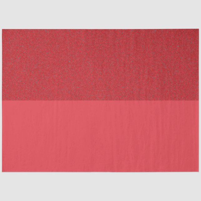 Tomato Red Duo Texture Tissue Paper – Customizable (Front)