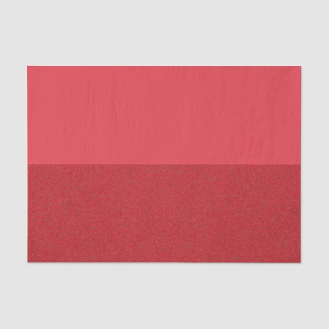 Tomato Red Duo Texture Tissue Paper – Customizable (Front)