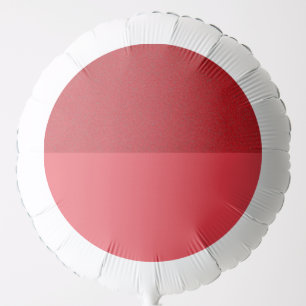 Tomato Red Half-&-Half Circle Balloon – Customize