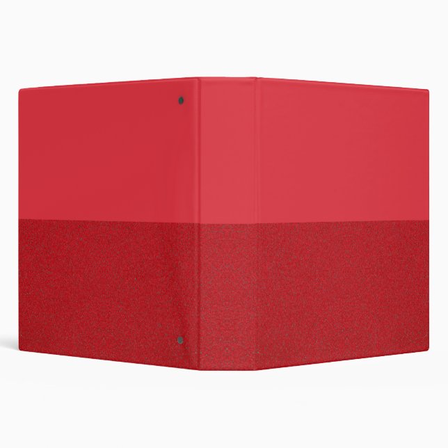 Tomato Red Half-Noise Binder – Customizable (Background)