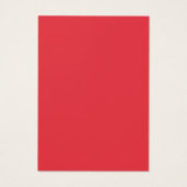 Tomato Red Horizon Profile Card – Customizable (Back)