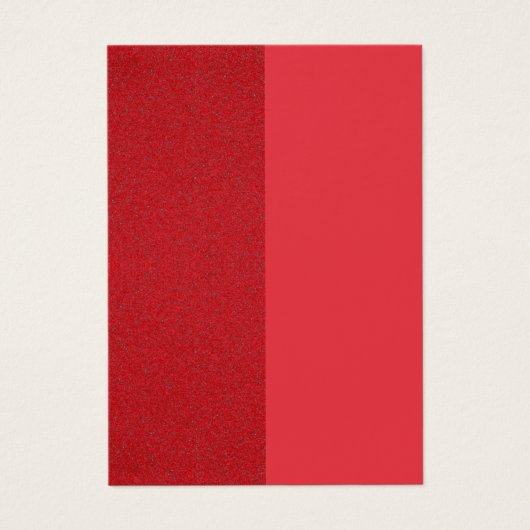 Tomato Red Horizon Profile Card – Customizable (Front)