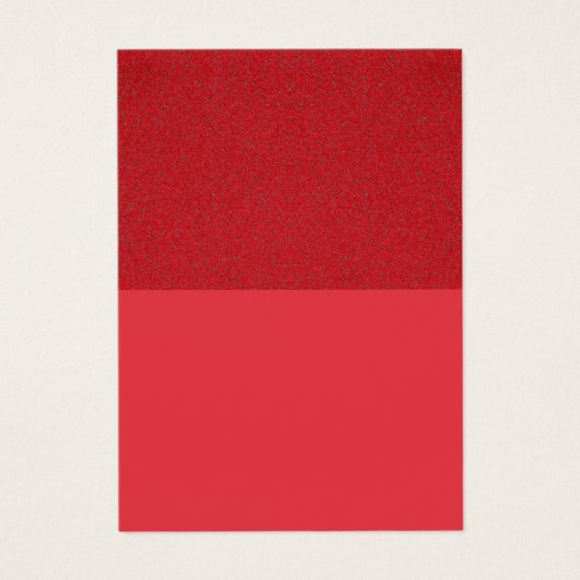 Tomato Red Horizon Split Profile Card – Customize (Front)