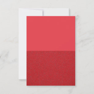 Tomato Red Invite – Matte & Textured Custom Design