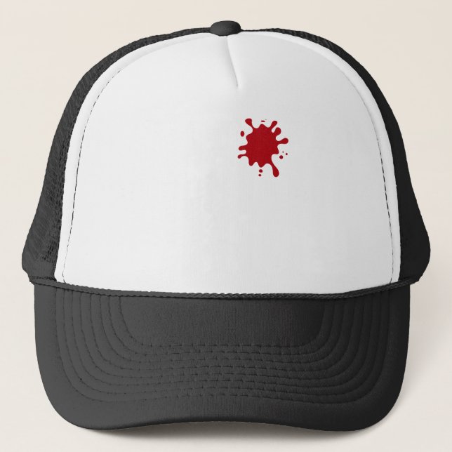 Tomato Red Logo Trucker Hat – Customizable (Front)