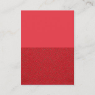 Tomato Red Noise Calling Card – Customizable