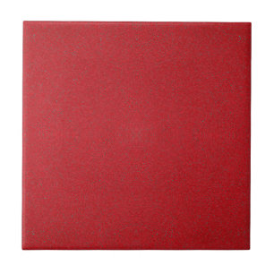 Tomato Red Noise-Effect Ceramic Tile – Customize