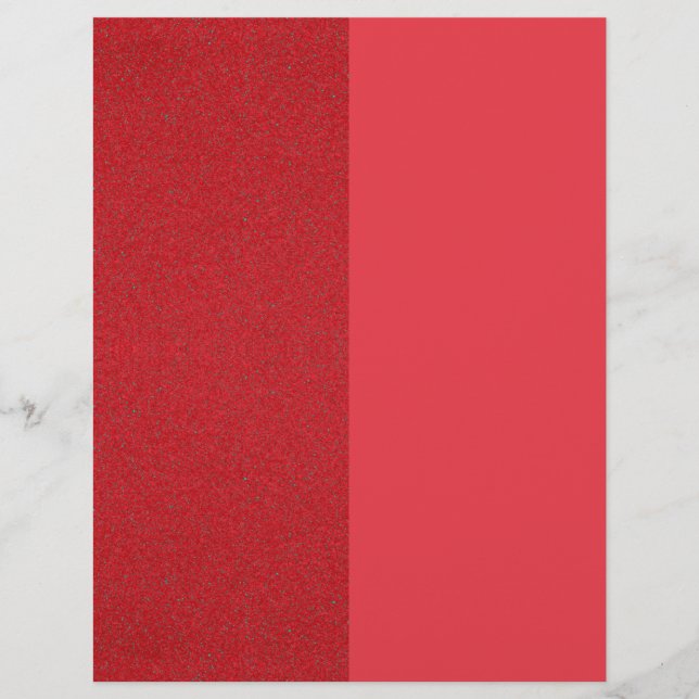 Tomato Red Noise-Effect Custom Flyer (Front)