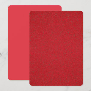 Tomato Red Noise Effect Invitation – Customizable