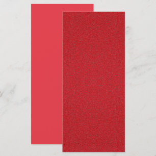 Tomato Red Noise Flat Cards – Customizable