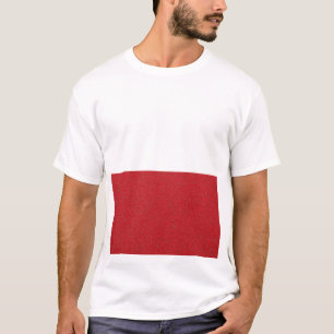 Tomato Red Noise Rectangle Tee – Customizable