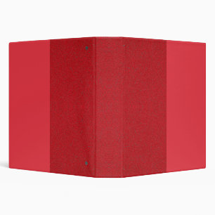 Tomato Red Noise Stripe Binder – Customizable