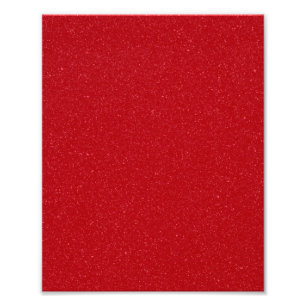 Tomato Red Noise Texture Poster – Customizable