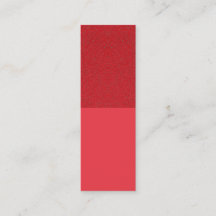 Tomato Red Noise-Top Business Card – Customizable