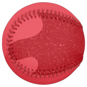 Tomato Red Patterned Custom Softball