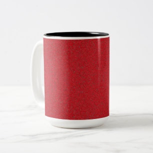 Tomato Red Speckle Ceramic Mug – Customizable