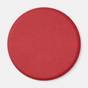 Tomato Red Speckled Round Fridge Magnet (Custom)