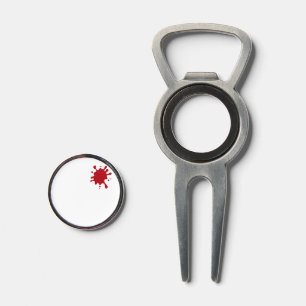 Tomato Red Splash Divot Tool & Opener – Customize