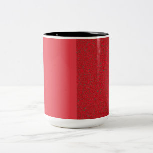 Tomato Red Split Speckle Ceramic Mug – Customize
