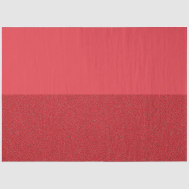 Tomato Red Split Texture Tissue Paper – Customize (Front)