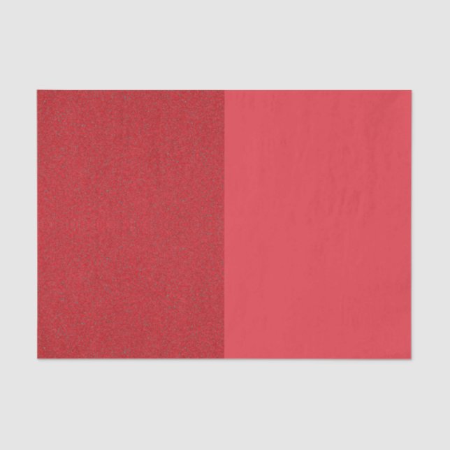 Tomato Red Split Texture Tissue Wrap – Customize Paper (Front)