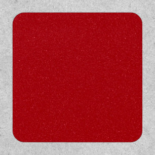 Tomato Red Texture Custom Patch – Editable Design
