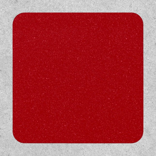 Tomato Red Texture Custom Patch – Editable Design (Front)