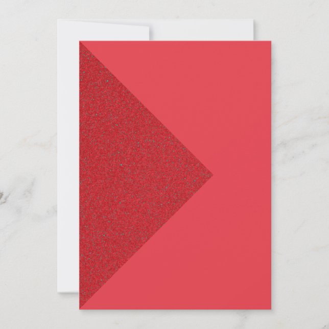 Tomato Red Triangle Focus Card – Customizable (Front)