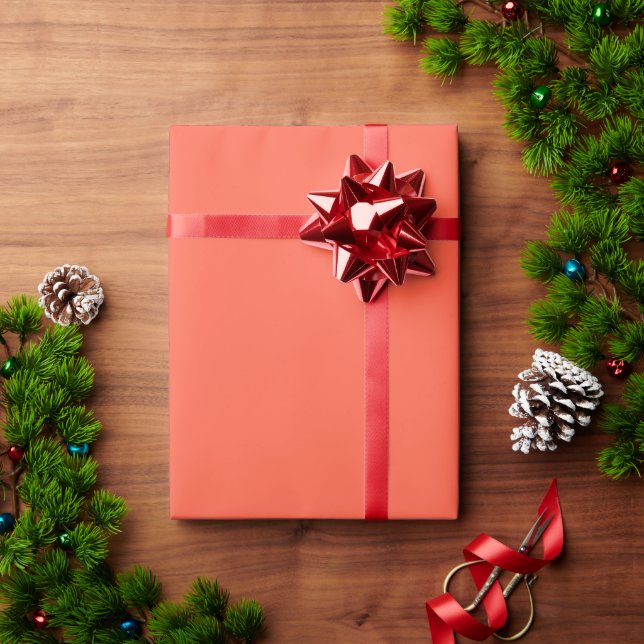Tomato Red Wrapping Paper (Holiday Gift)