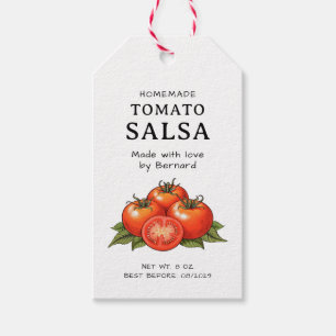 Tomato Salsa label