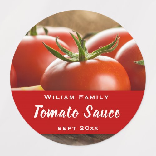 Tomato Sauce Canning Homemade Preserves  Labels