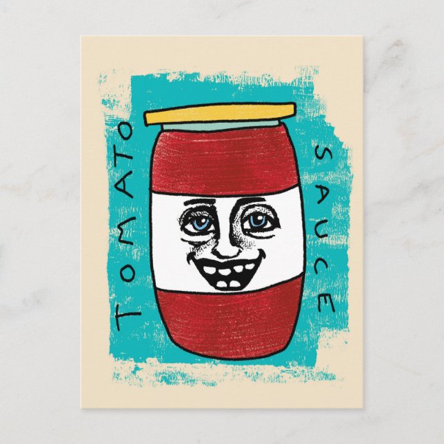 Tomato Sauce Postcard (Front)