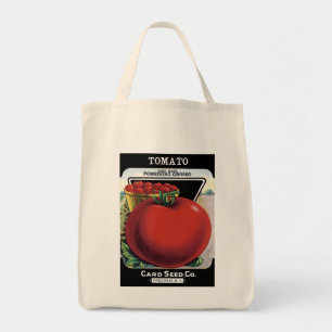 Tomato Seed Packet Label Tote Bag