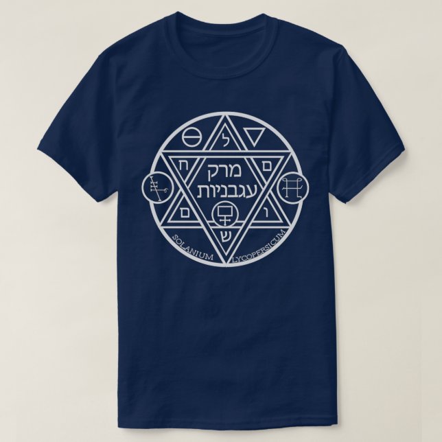 Tomato Soup Alchemy Sigil T-Shirt (Design Front)
