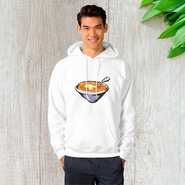 Tomato Soup Bowl with Spoon Hoodie (Creator Uploaded)