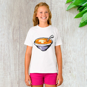 Tomato Soup Bowl with Spoon T-Shirt