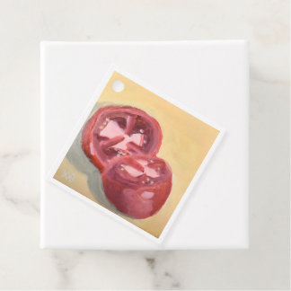 Tomato Study Favor Tags