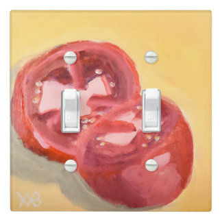 Tomato Study Light Switch Cover