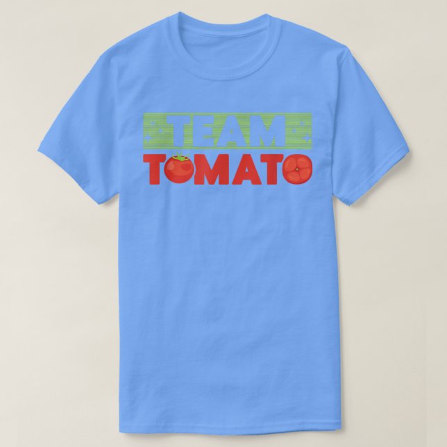 Tomato Team Red Tomatoes Planter Farmers  T-Shirt (Design Front)