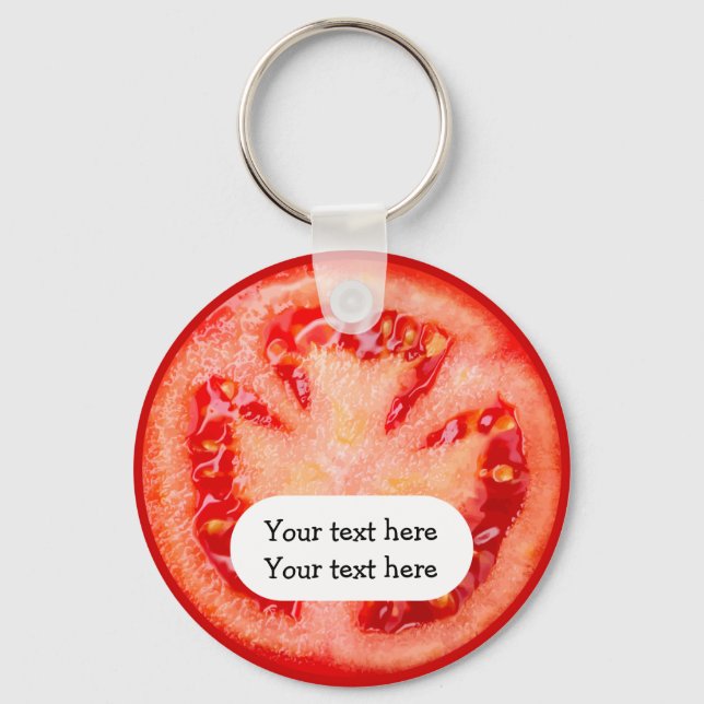 Tomato Theme Keychains (Front)