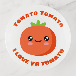 Tomato Tomato I love ya Tomato Trinket Tray