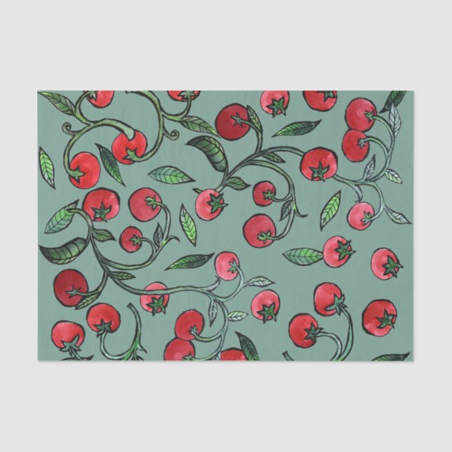Tomato Vine                                        Tissue Paper (Front)