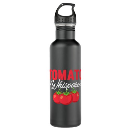 Tomato Whisperer Funny Gardener Stainless Steel Water Bottle