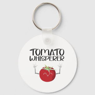 Tomato Whisperer Keychain