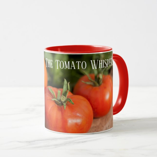 Tomato Whisperer Mug (Front Right)