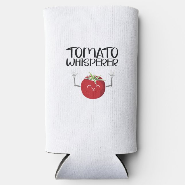 Tomato Whisperer Seltzer Can Cooler (Front)