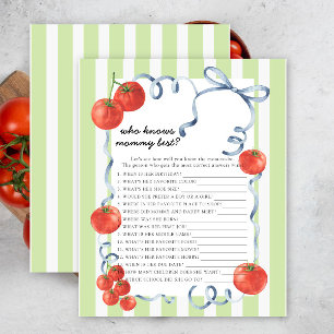 Tomato - Who knows mommy best